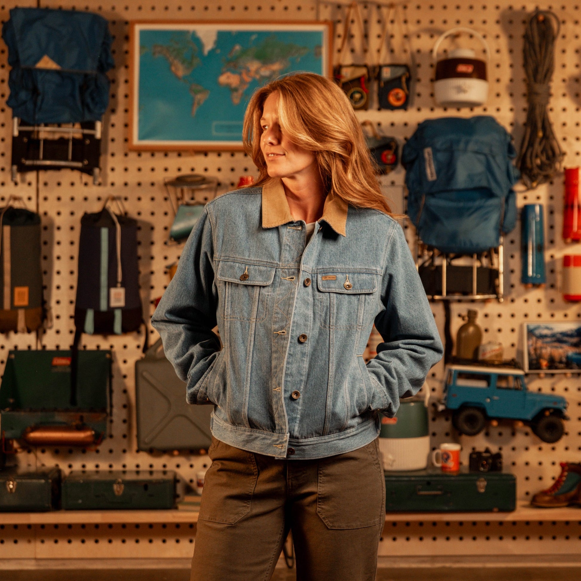 Mt. West Trucker Jacket - Denim - Women's - Final Sale