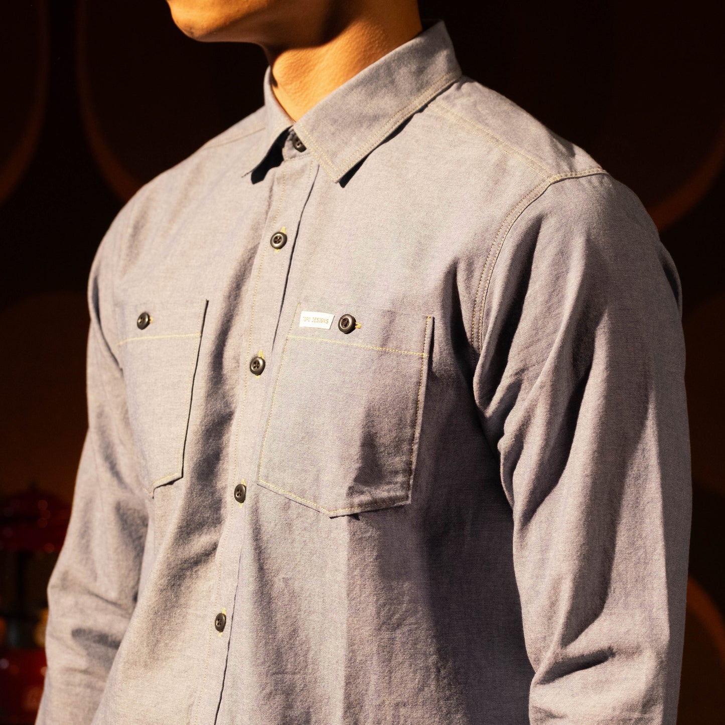 Utility Shirt Chambray - Unisex