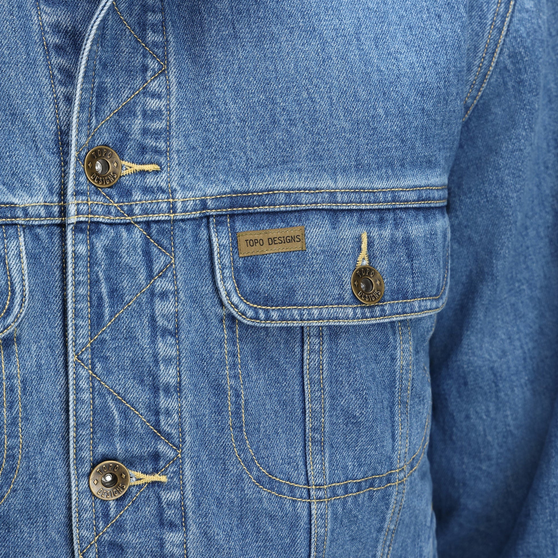 Mt. West Trucker Jacket - Denim - Men's - Final Sale