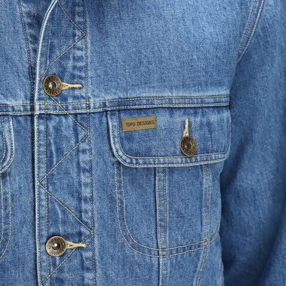 Mt. West Trucker Jacket - Denim - Men's - Final Sale