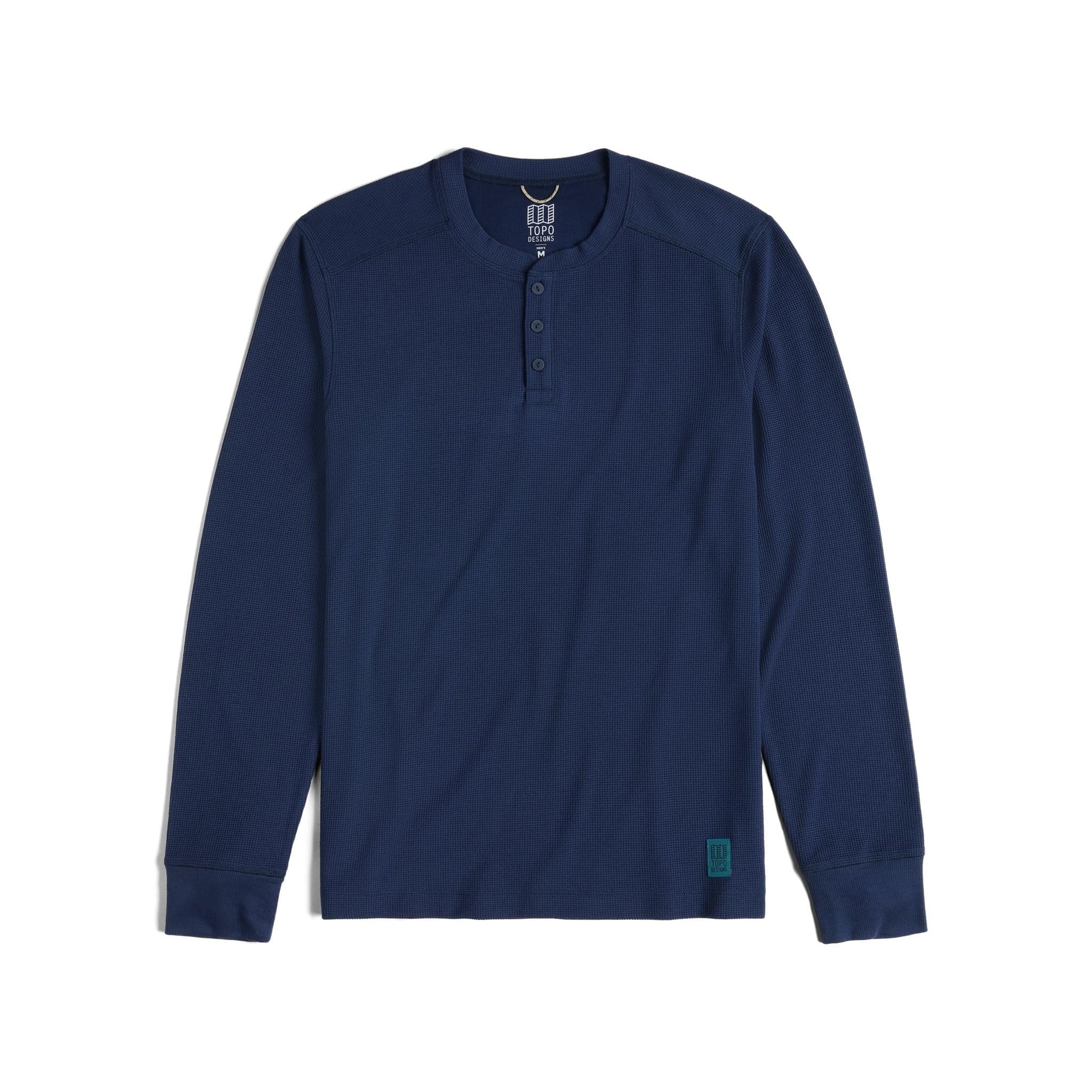 Global Waffle Henley - Men's - Final Sale