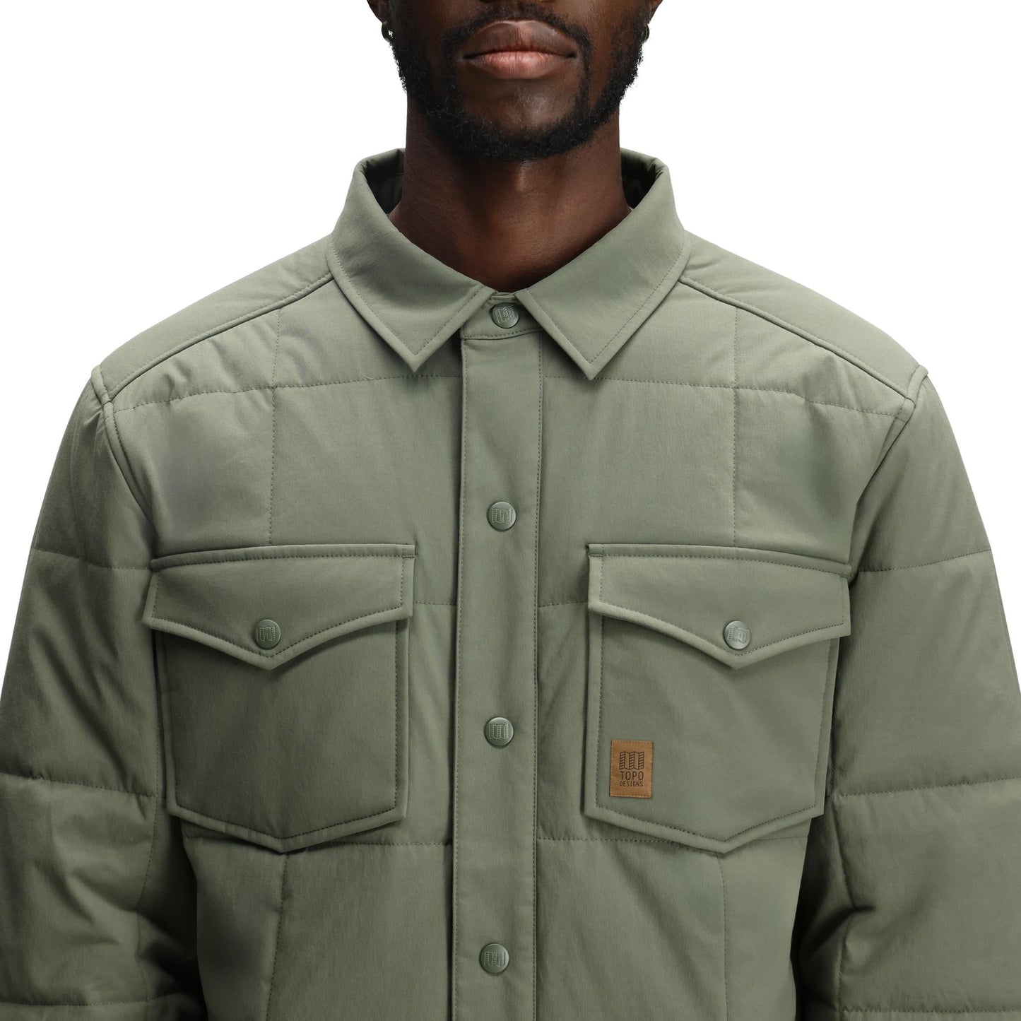 Puffer Shirt Jacket - Men's - Final Sale