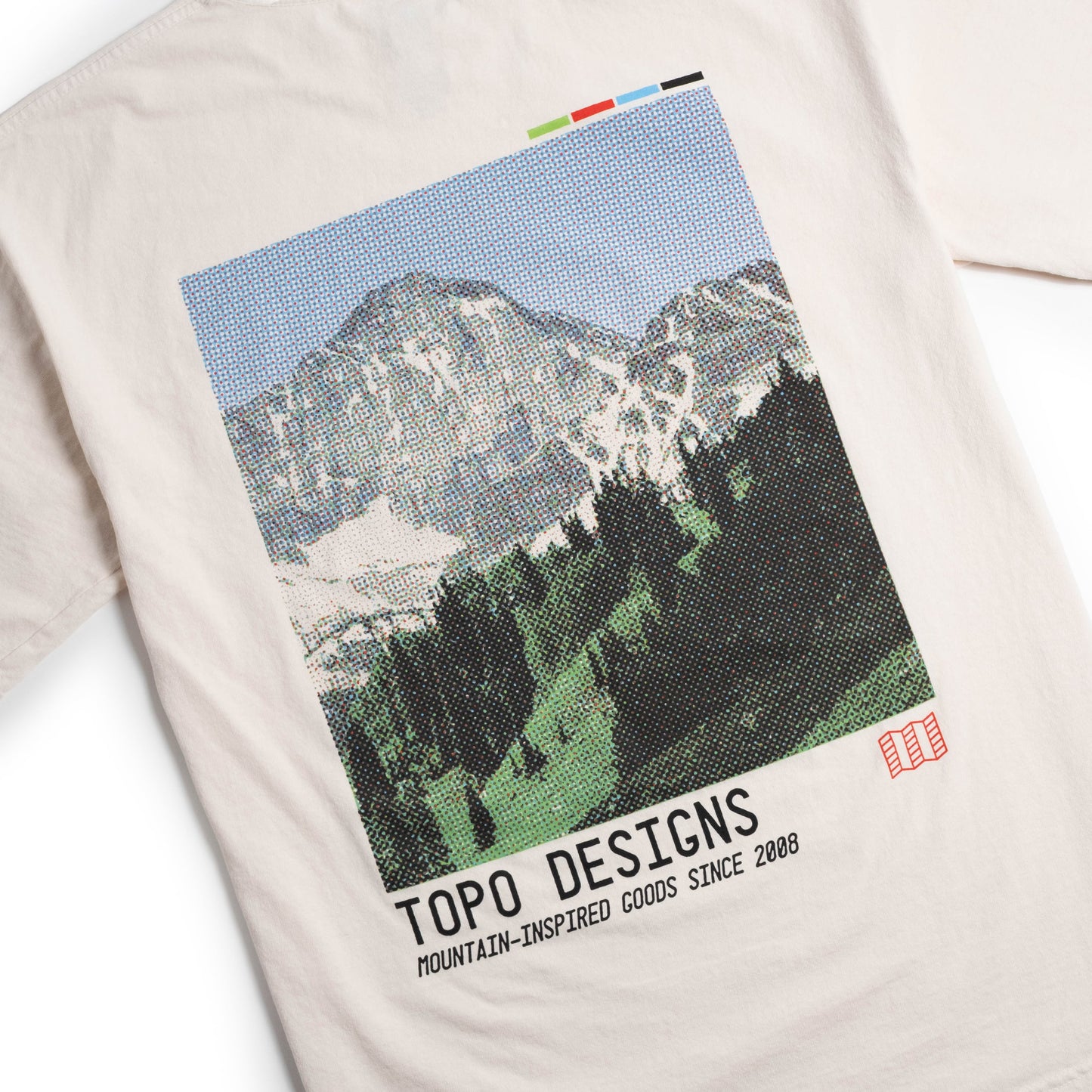 Topo Designs x Pine Printshop Halftone Tee