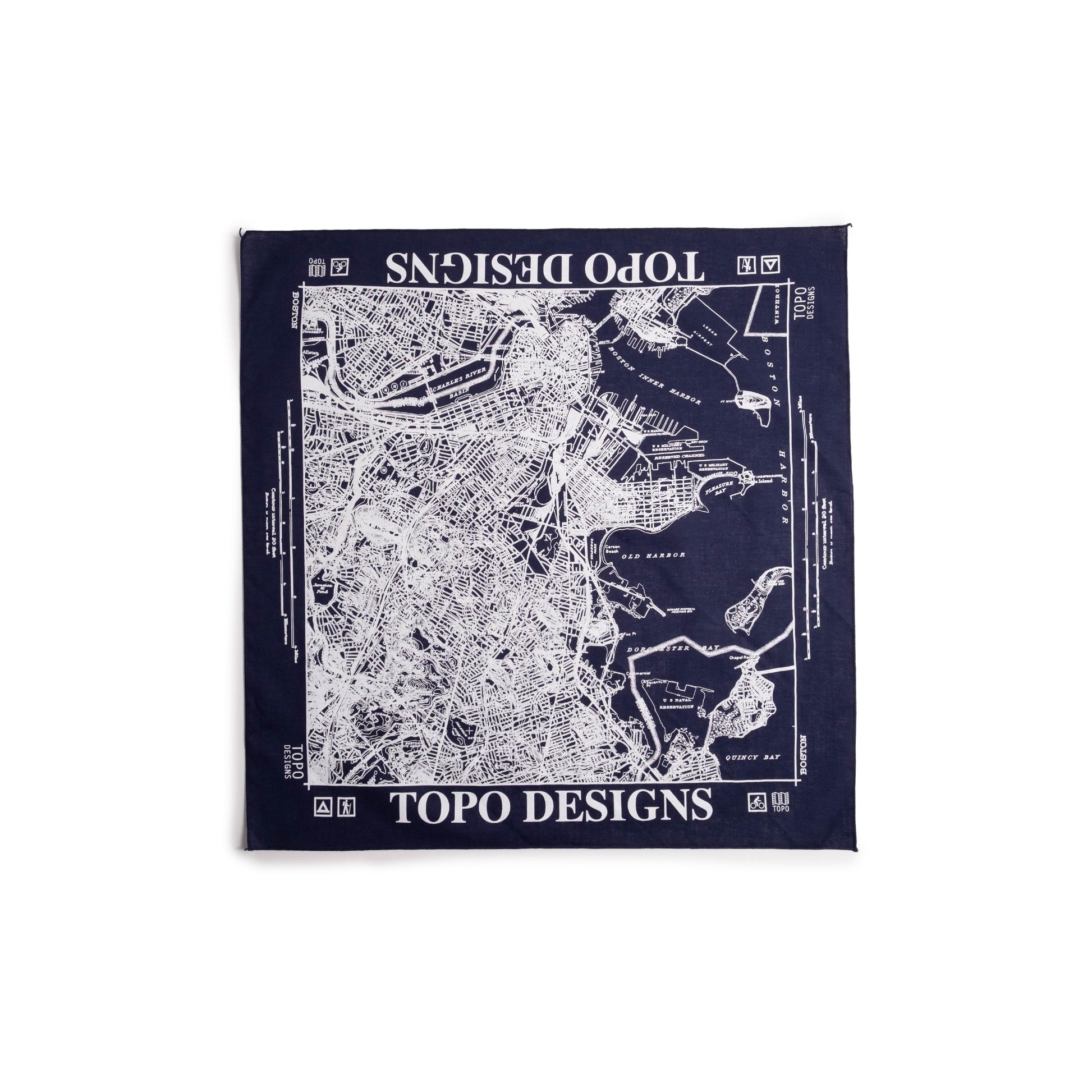 Topo Designs x Pine Printshop Local Bandana