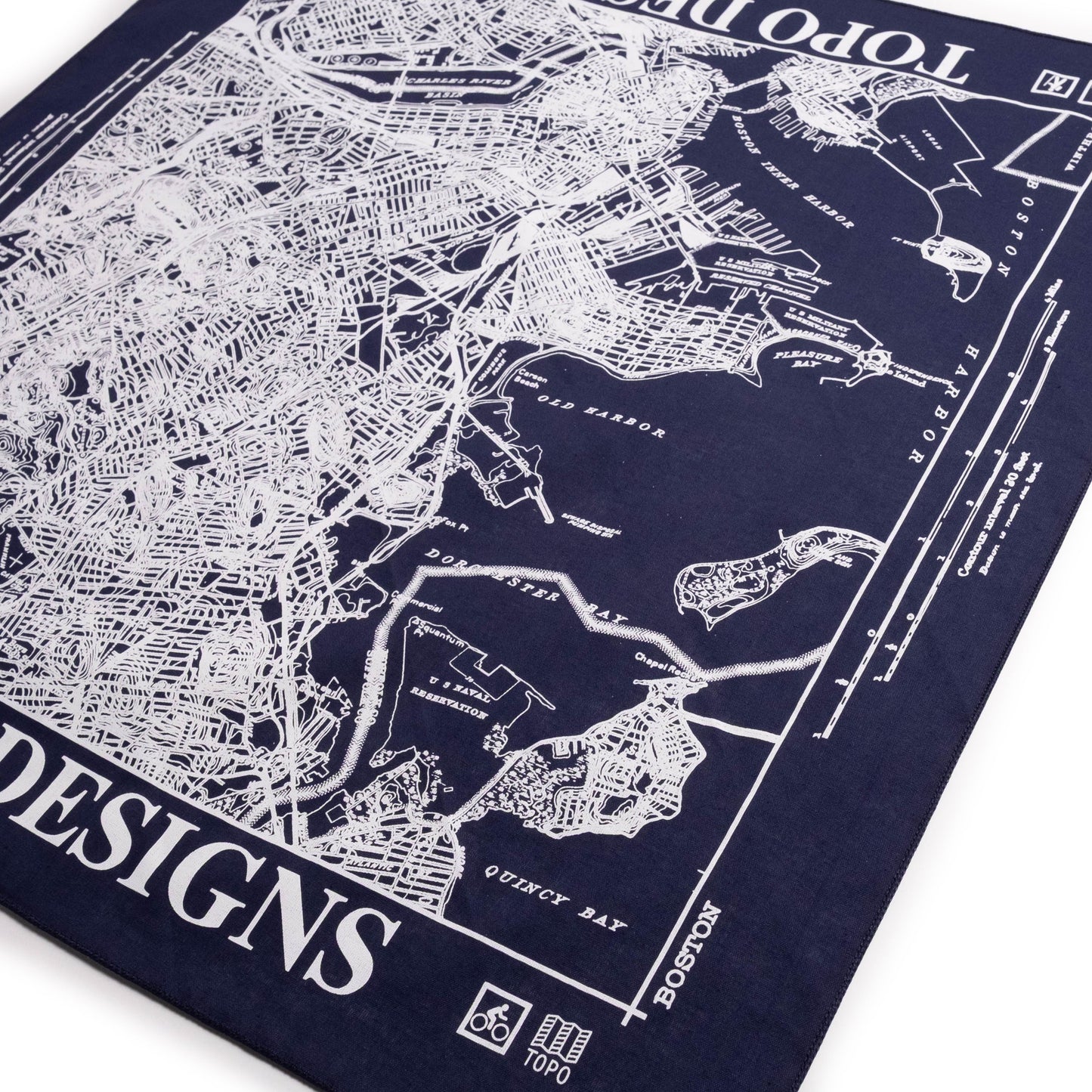 Topo Designs x Pine Printshop Local Bandana