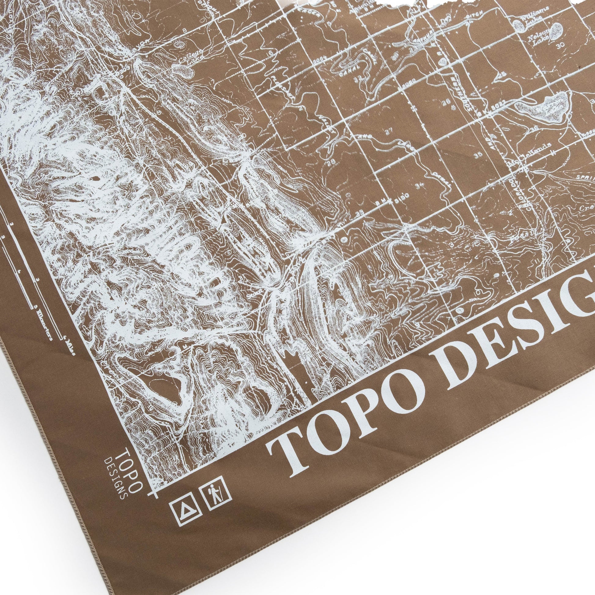 Topo Designs x Pine Printshop Local Bandana