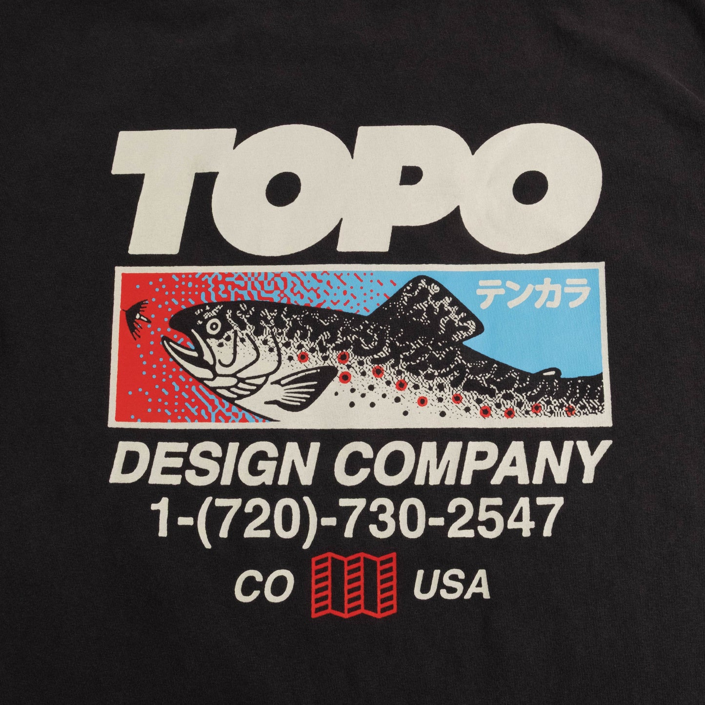 Topo Designs x Pine Printshop Masu Tee