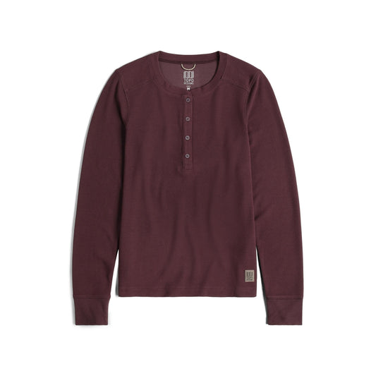 Global Waffle Henley - Women's