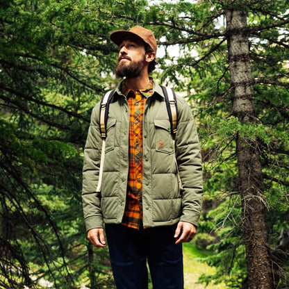 Puffer Shirt Jacket - Men's - Final Sale