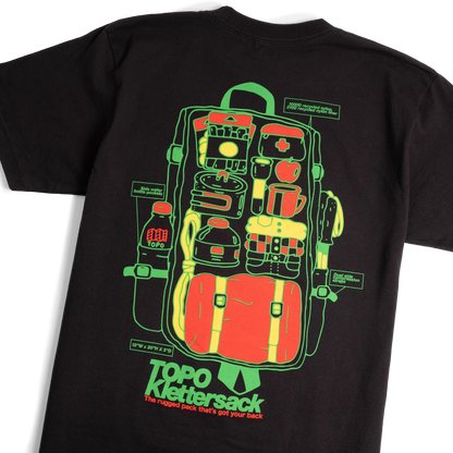 Topo Designs x Pine Printshop Klettersack Tee